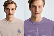 T-Shirt Mockup PSD - Male Model, a Shirt Mockup by Rymden_Fl (Thumbnail 4 of 4)