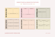 Gratitude & Manifestation Planners, a Stationery Template by Artflorara (Thumbnail 6 of 8)