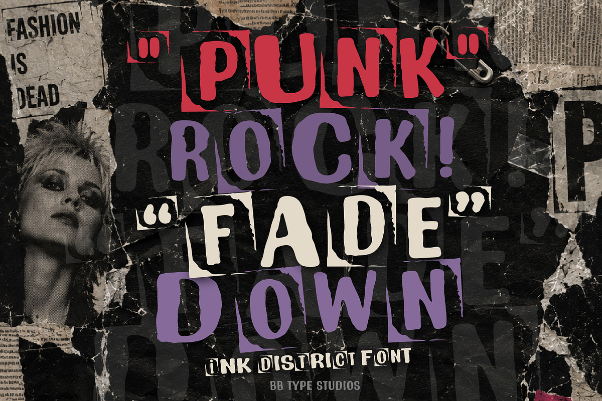 Ink District, a Symbol Font by BBtypeStudios (Photo 2 of 15)