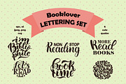 Cute collection of book lettering., an Illustration by AveNa (Thumbnail 1 of 6)