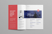Annual Report, a Brochure Template by Pixelpick (Thumbnail 2 of 9)