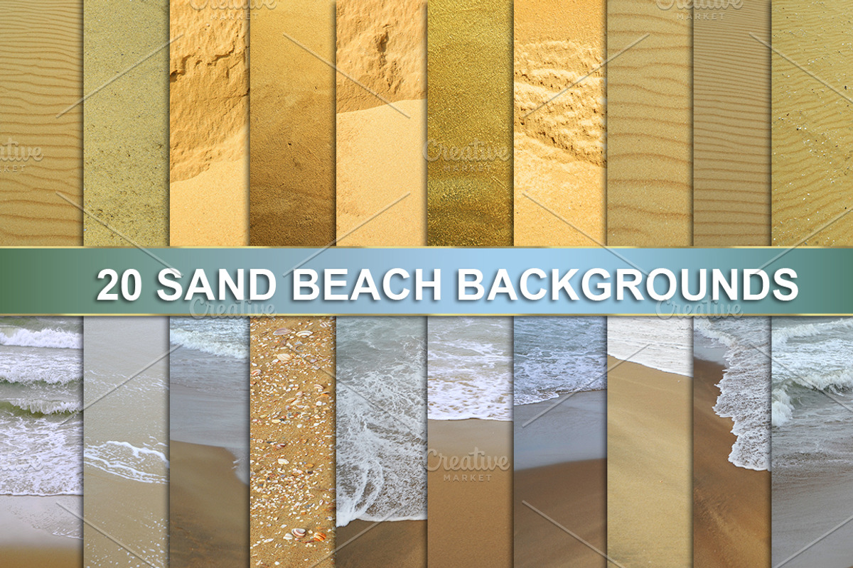 SAND BEACH BACKGROUNDS, a Texture Graphic by Area (Photo 1 of 11)