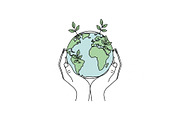 Eco Earth Care Vector Icon Bundle, an Illustration by Designs_River (Thumbnail 44 of 51)