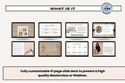 Masterclass Deck - Neutral Aesthetic, a Presentation Template by Freedom Business Shop (Thumbnail 3 of 11)
