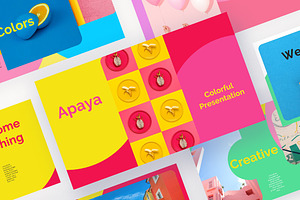 Apaya - Colorful PowerPoint