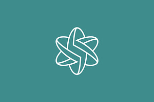 Letter S with abstract orbit logo, a Branding & Logo Template by Rasagama Studio