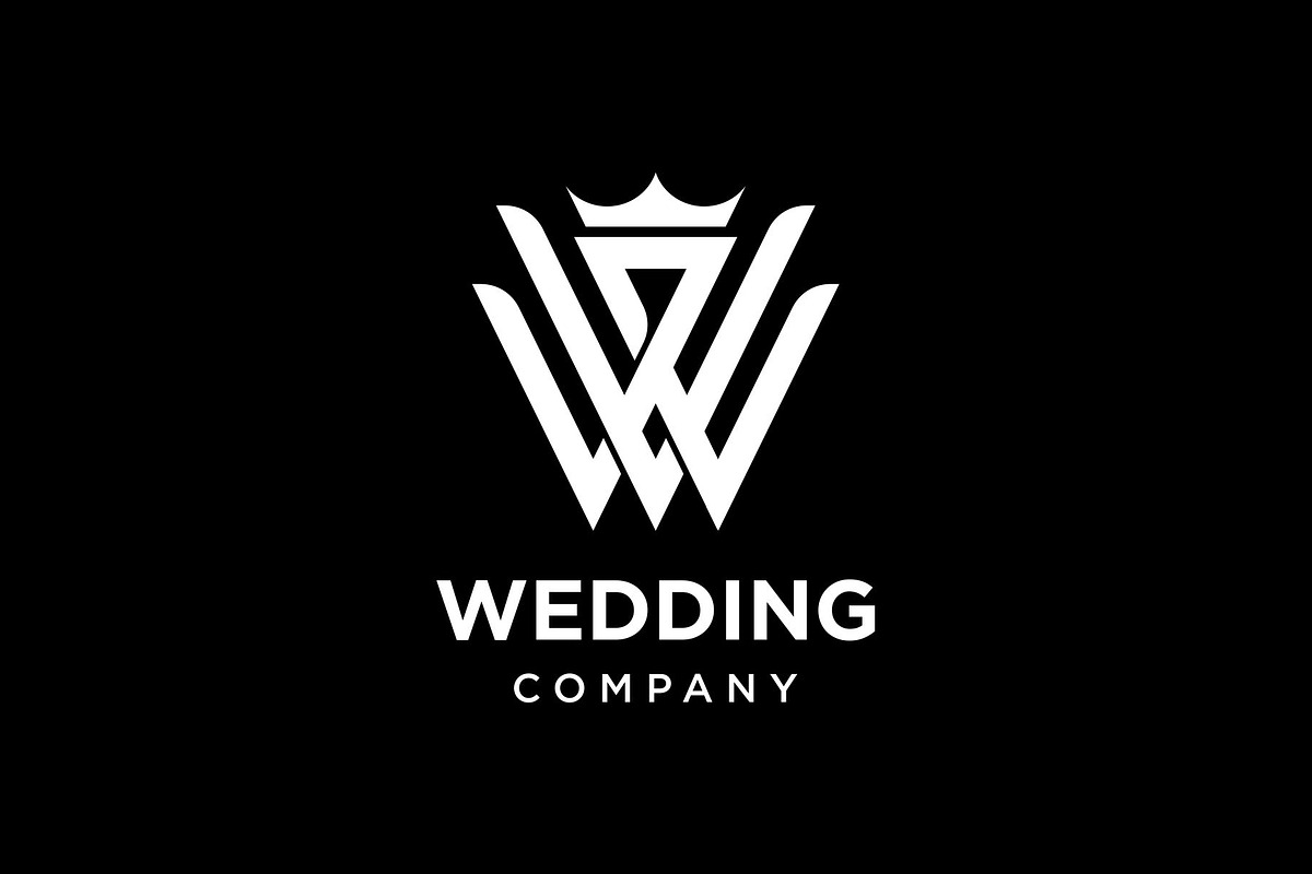 Letter WV Crown Logo, a Branding & Logo Template by Buqancreative (Photo 2 of 2)