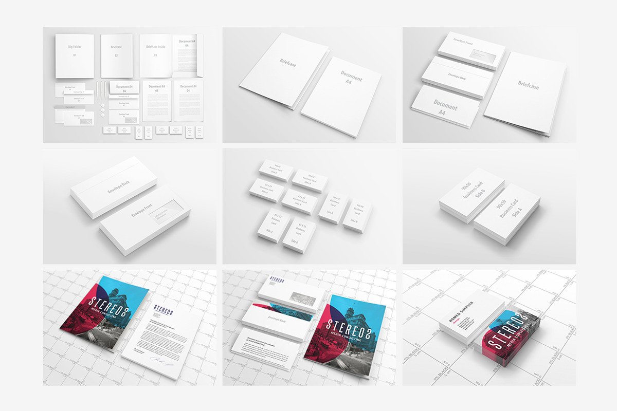 Branding / Identity Mockup, a Product Mockup by ItemBridge (Photo 5 of 5)