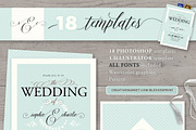 BIG BUNDLE for Templett & Corjl, a Script Font by Blessed Print (Thumbnail 13 of 58)
