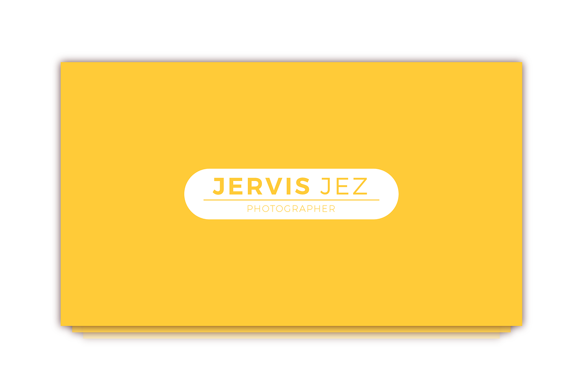 Jervis Jez Bussiness Card, a Business Card Template by D | S Creative Design (Photo 1 of 5)