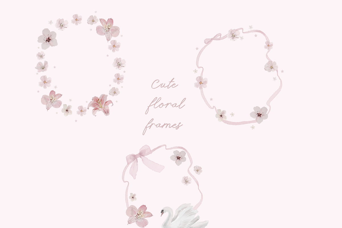 Soft pink vibe - hand-painted, an Object Graphic by Youksy (Photo 9 of 14)