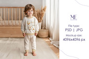 Toddler Pajama Mockup Kids Sleepwear, a Mockup by Mie Mockup Studio (Thumbnail 2 of 7)