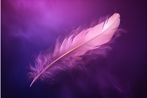 Majestic Feather Purple Clouds