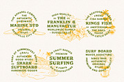 Summer Surfing - Display Font, a Serif Font by Edignwn Type (Thumbnail 2 of 13)