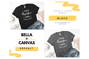 Bella Canvas 3001 Mockup Bundle V32