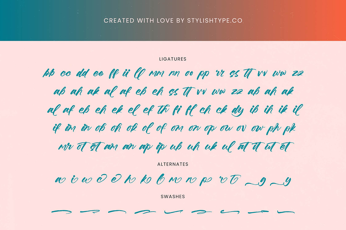 Beachit Bold Brush Font, a Script Font by stylishtype.co (Photo 19 of 20)