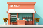 Shop Facade Mockup Generated with AI, an Advertising Mockup by dpi (Thumbnail 6 of 13)