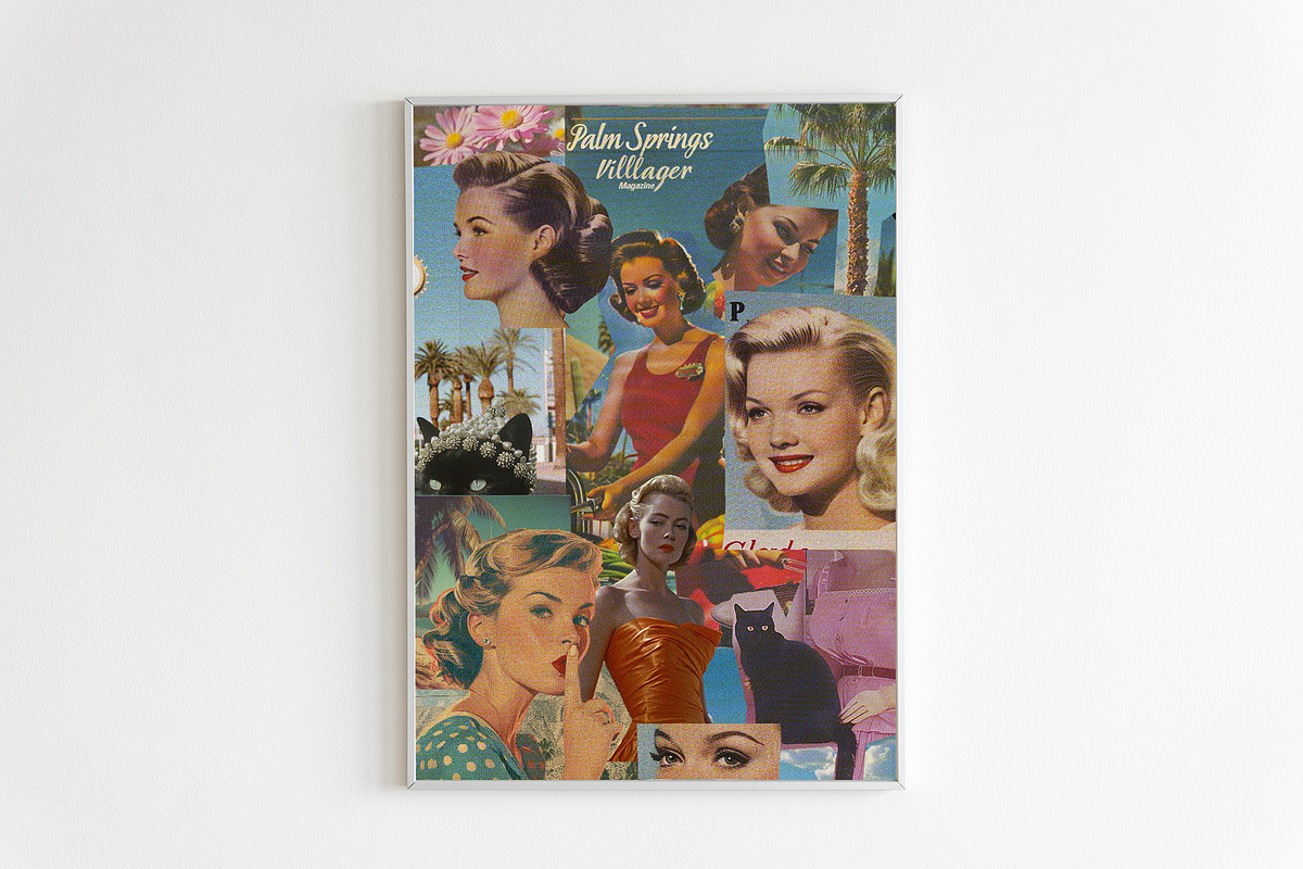 Palm Springs Collage Creator Set, an Object Graphic by Kaleriia (Photo 6 of 11)