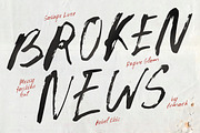 Broken News Messy Handmade Vibe Font, a Handwritten Font by AnMark (Thumbnail 1 of 13)