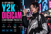 Y2K Digicam Lightroom Presets, a Preset Add-On by AAA Presets (Thumbnail 1 of 22)