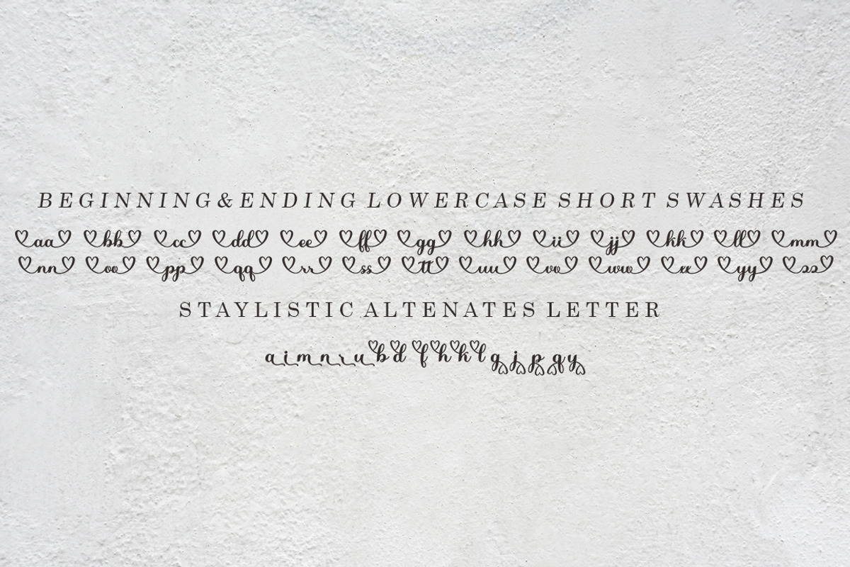 Pretty Sweet Script, a Script Font by Bosstype Studio (Photo 6 of 8)