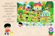 Garden games and activities for kids, an Education Illustration by Lexi Claus (Thumbnail 14 of 15)