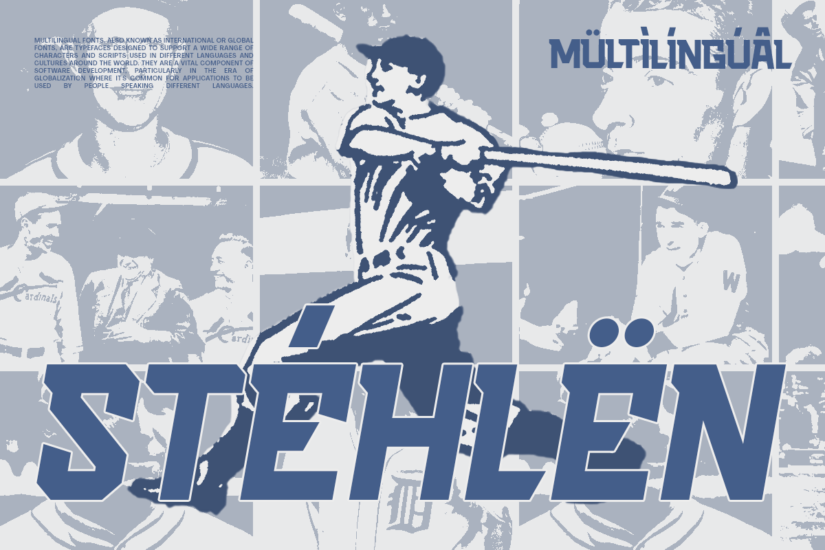 Scorety - Baseball Sport Font, a Sans Serif Font by Pandeka Studio (Photo 10 of 11)