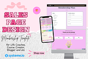 Membership Site Design Template, a Branding & Logo Template by bellaROSEworkshop (Thumbnail 10 of 10)