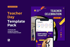 Teacher Day Instagram Post
