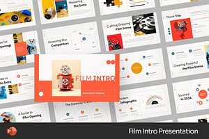 Film Intro Powerpoint Templates, a Presentation Template by Fit-tee