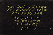 DARK TIMES HANDWRITTEN FONT, a Font by castanearias (Thumbnail 4 of 4)