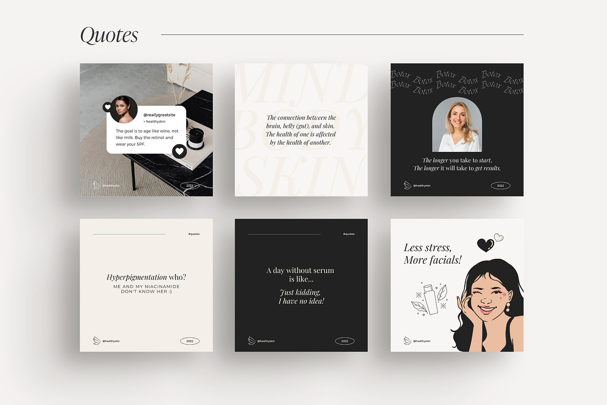 Canva Esthetician templates, a Social Media Template by LiliesandBerries (Photo 7 of 19)