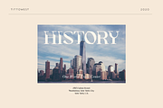 Tittowest Modern - Vintage Typeface, a Slab Serif Font by Haksen (Thumbnail 2 of 12)