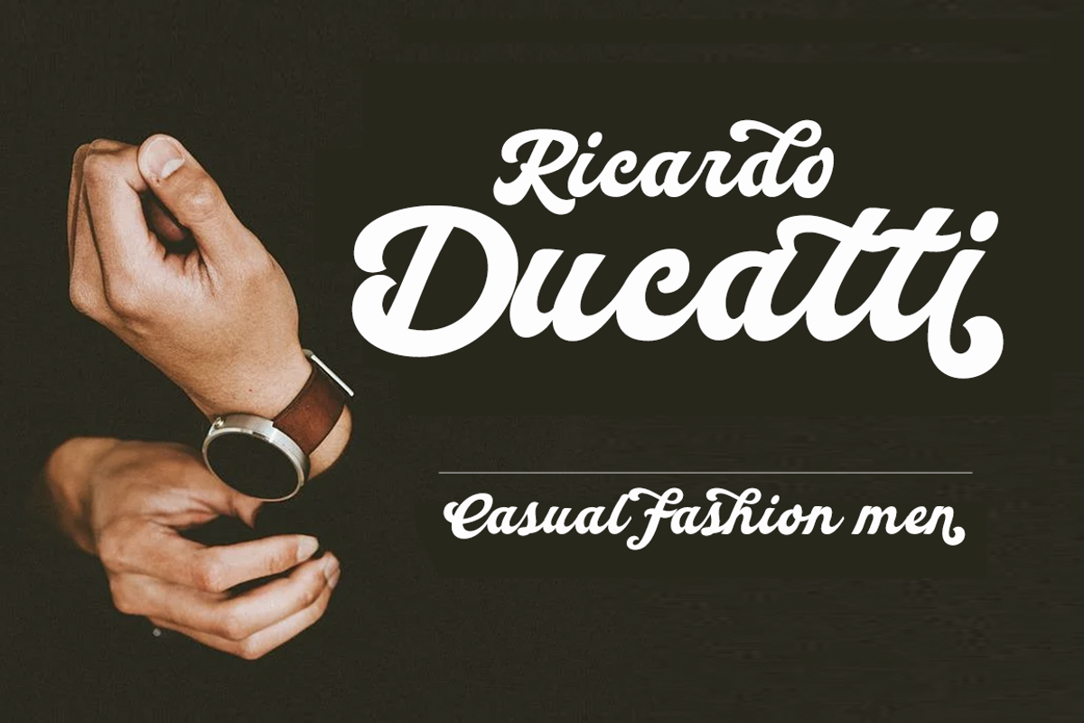 Cattini Script, a Script Font by Eurotypo (Photo 4 of 6)