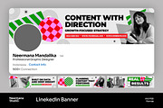 Creative Linkedin Banner Set, a Social Media Template by Neermana (Thumbnail 1 of 4)