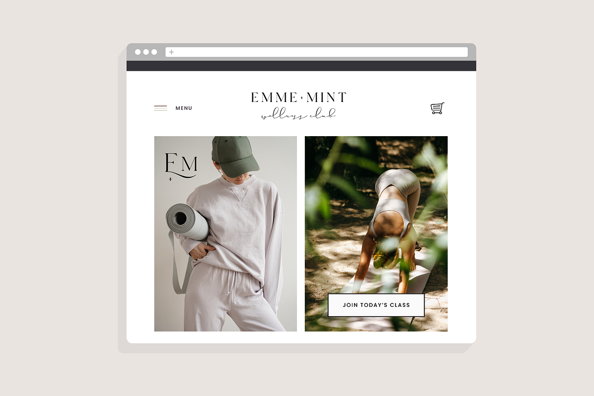 Wellness Logo Kit | Canva, a Branding & Logo Template by Erin Cassidy (Photo 3 of 9)