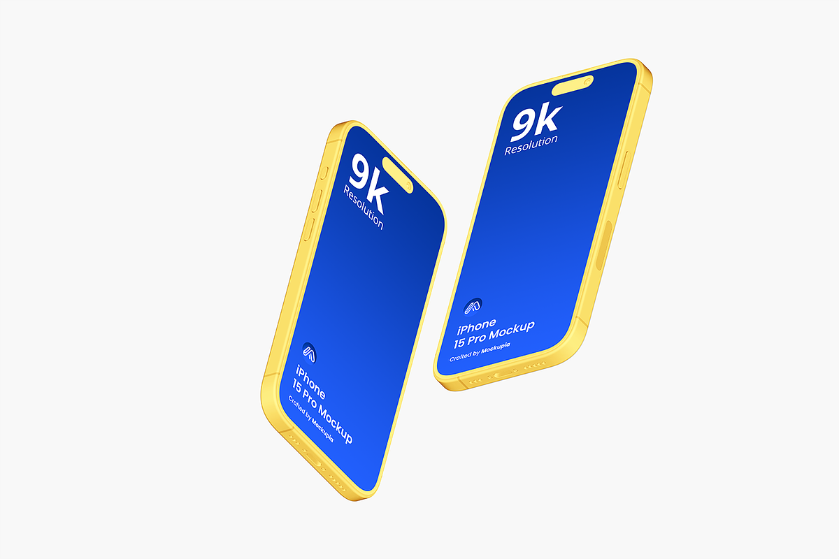 Clay iPhone 15 Pro Mockup Vol 2, an iPhone Mockup by Mockupia (Photo 6 of 13)