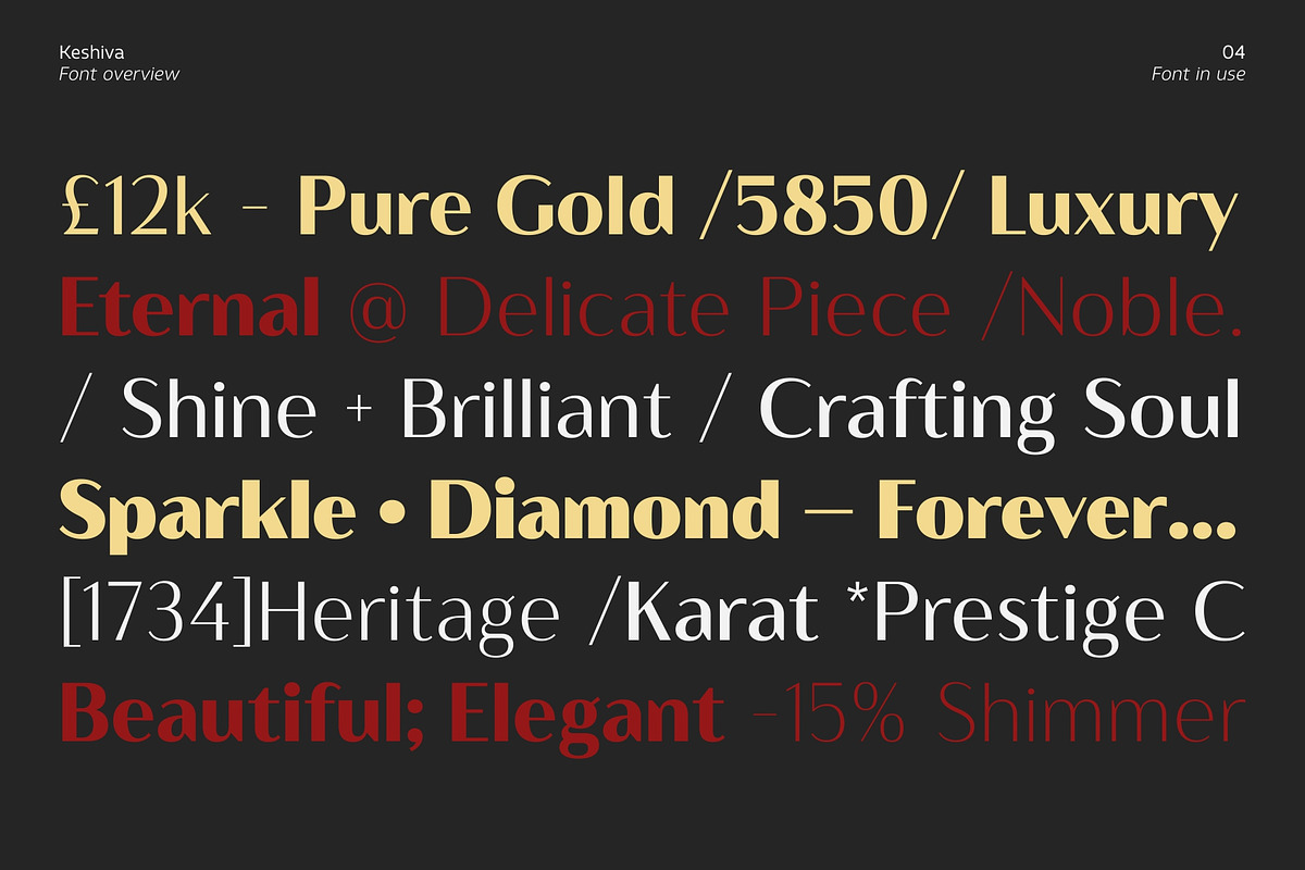 Keshiva, a Sans Serif Font by Zafara Studios (Photo 4 of 12)