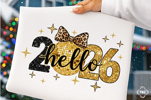 Hello 2026 PNG, an Illustration by SinaCreation