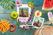 Retro Summer Collage, an Object Graphic by barsrsind (Thumbnail 5 of 10)