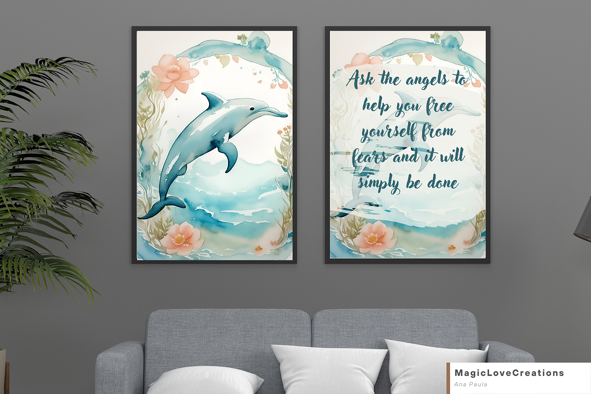 Spiritual Positive Quote Print Wall, a Poster Template by MagicLove Creations (Photo 2 of 10)
