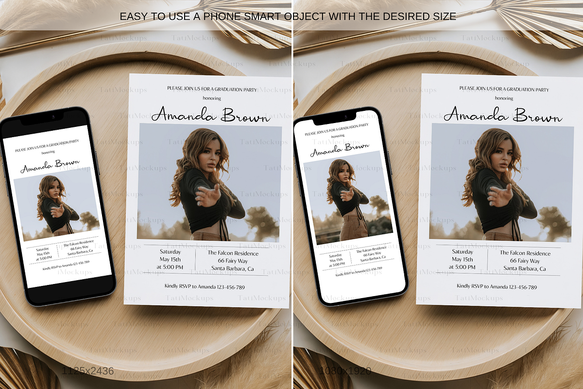 5x7 Card and iPhone Mockup, a Product Mockup by TatiMockup (Photo 3 of 5)