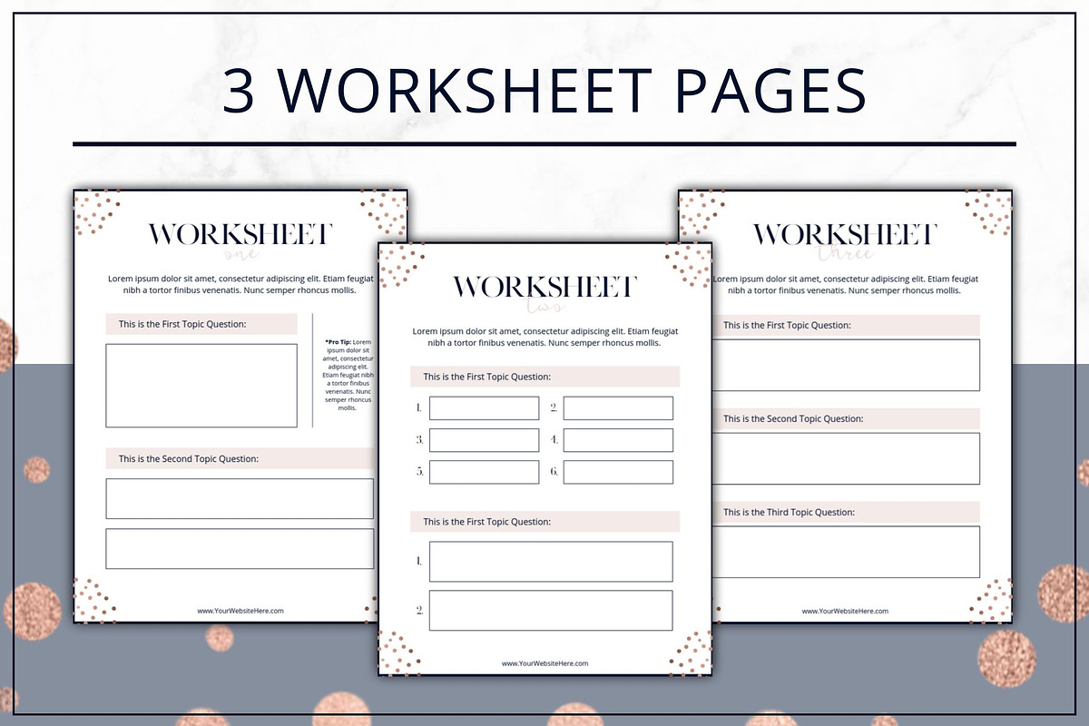 Lead Magnet Freebie Canva InDesign, a Magazine Template by Lady Boss Studio (Photo 7 of 10)