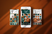 Green Boho Aesthetic iOS 14 icons, an Icon by velychko.ua (Thumbnail 2 of 9)