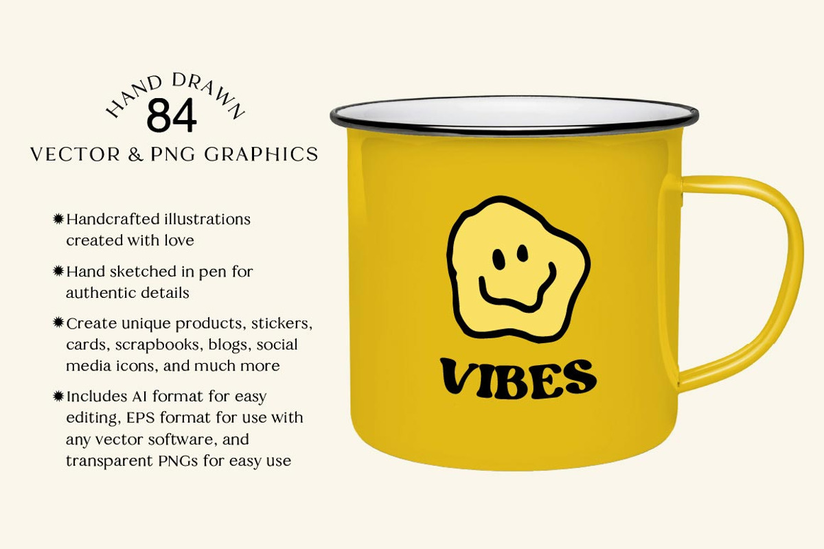 Seventies Icons Clipart Set, an Icon by Lemonade Pixel (Photo 2 of 8)