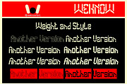 Another Version font, a Font by weknow (Thumbnail 7 of 8)