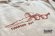 Todayed Out Funny Coffee Sarcastic, an Object Graphic by SharpMarketplace (Thumbnail 3 of 5)