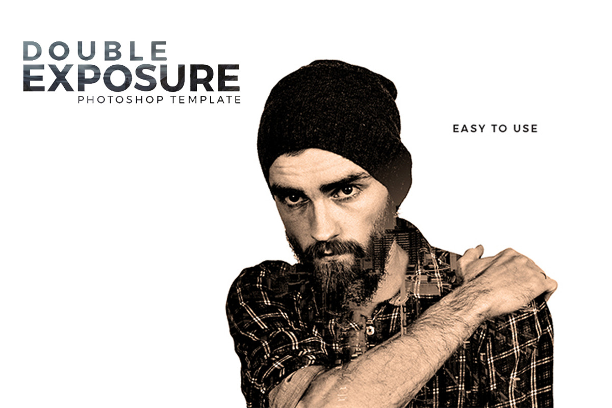 Double Exposure Template, a Brushes & More by lawless graphic (Photo 2 of 8)