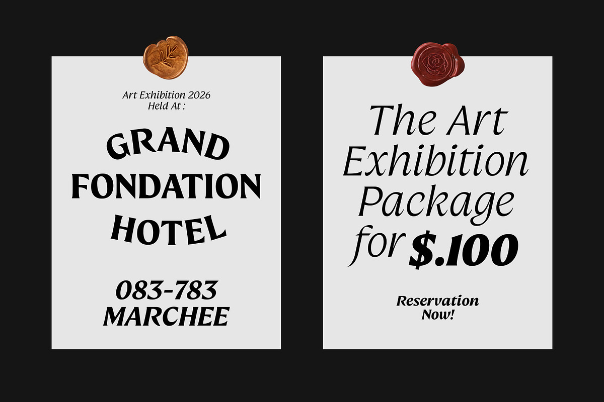 Preztik Display Typeface, a Serif Font by Glowtype (Photo 4 of 15)