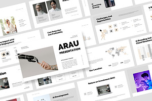 Arau : AI Google Slides, a Presentation Template by Punkl Camp